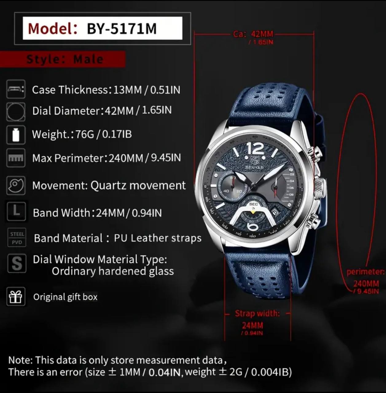BENYAR M-5171 Collection PAGANI DESIGN